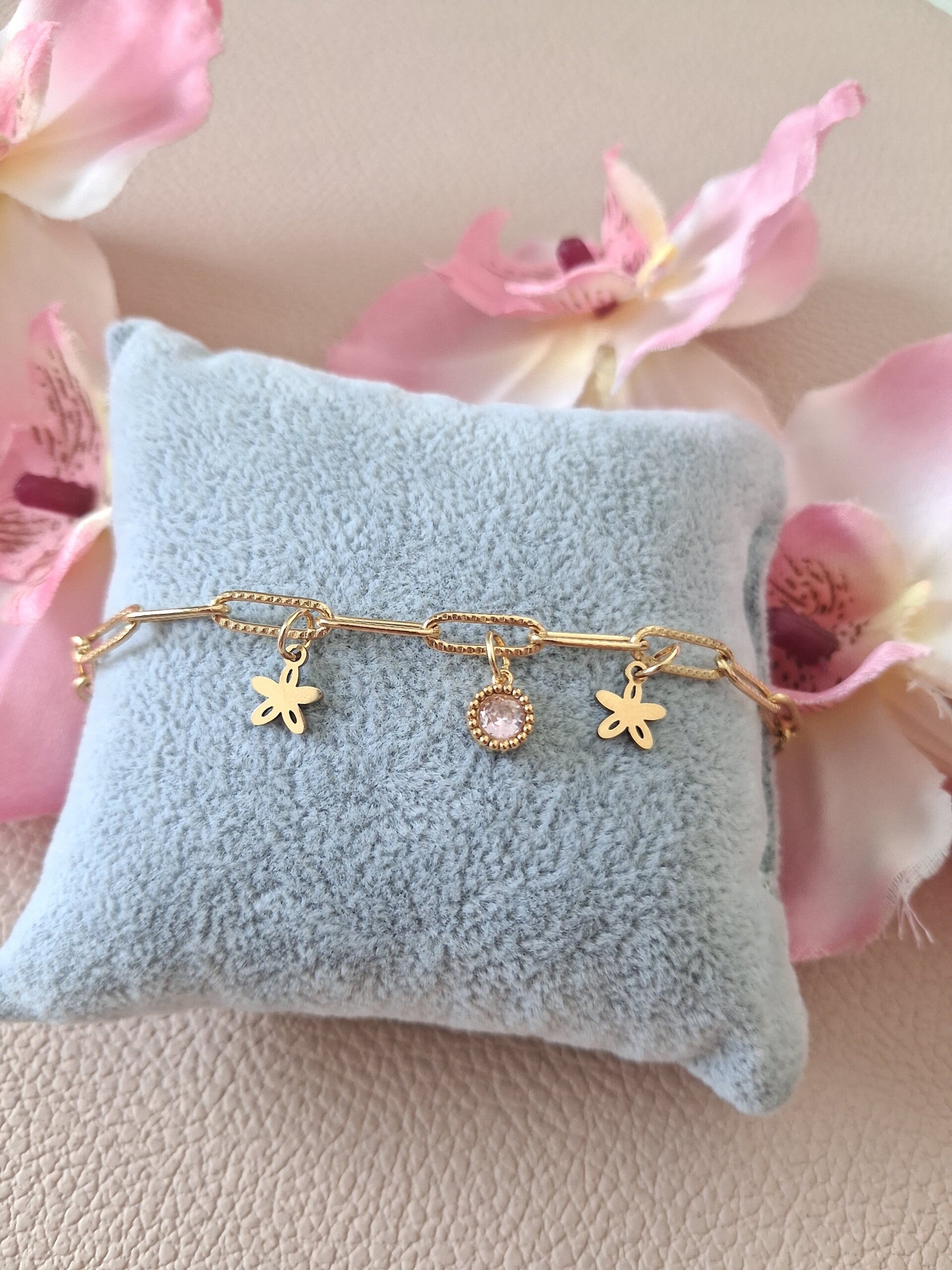 Bracelet Breloques ACIER