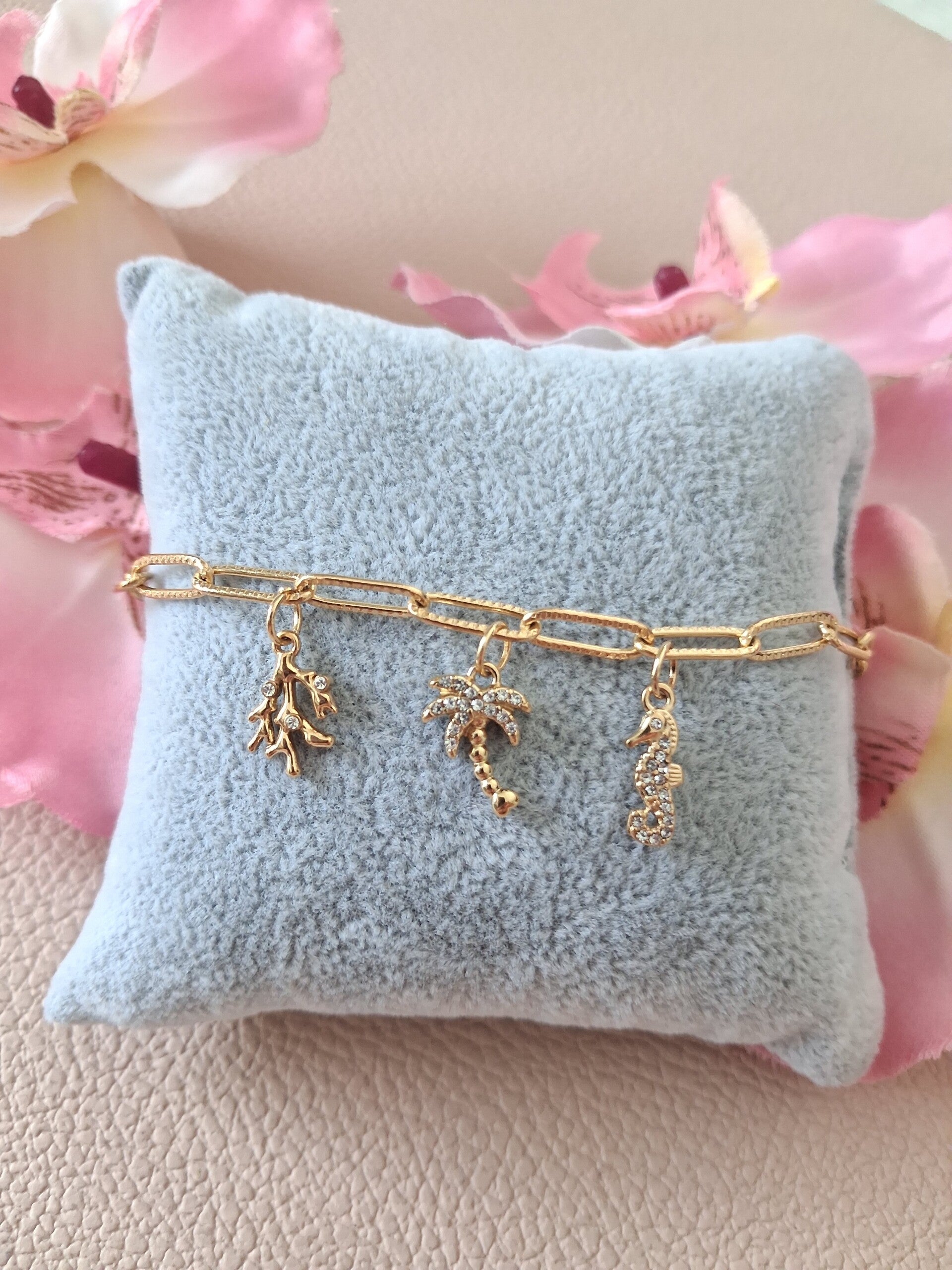 Bracelet Breloques ACIER