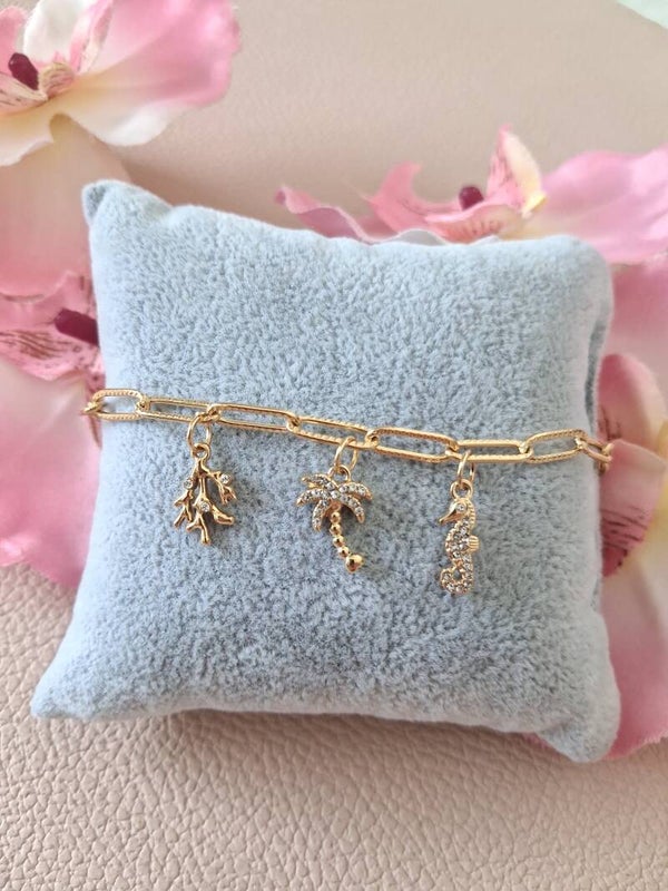 Bracelet Breloques ACIER