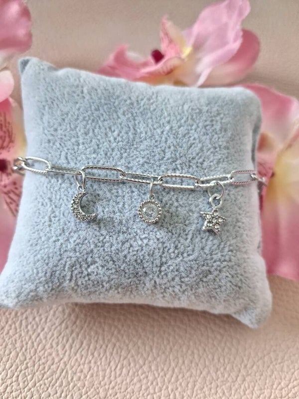 Bracelet Breloques ACIER