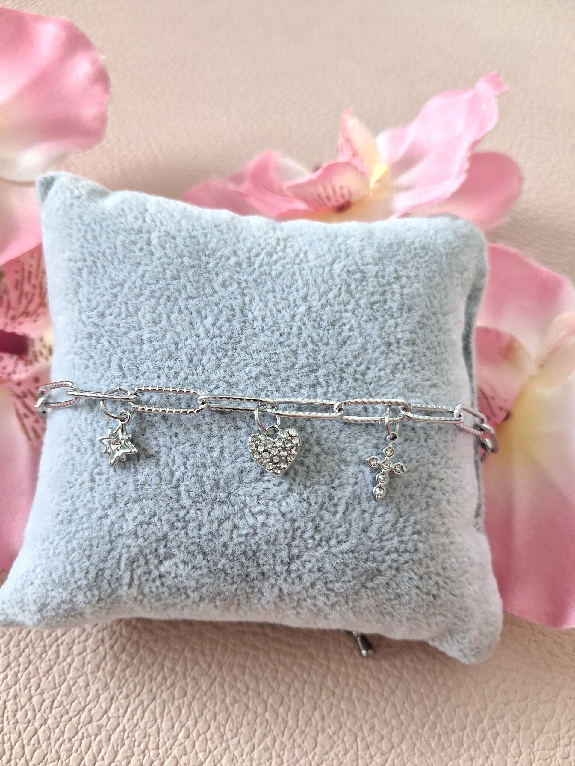 Bracelet Breloques ACIER