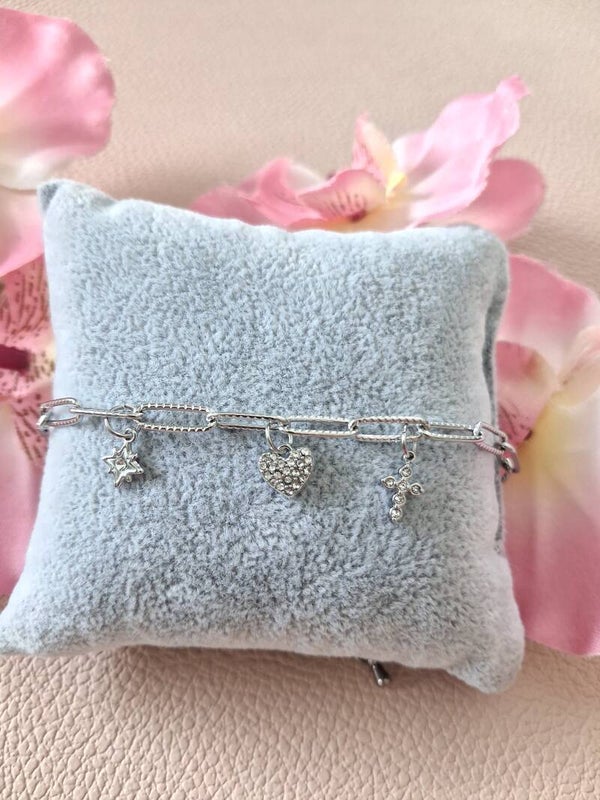 Bracelet Breloques ACIER