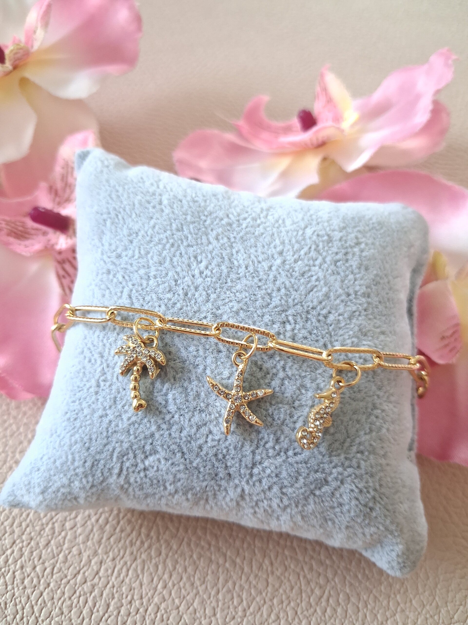 Bracelet Breloques ACIER