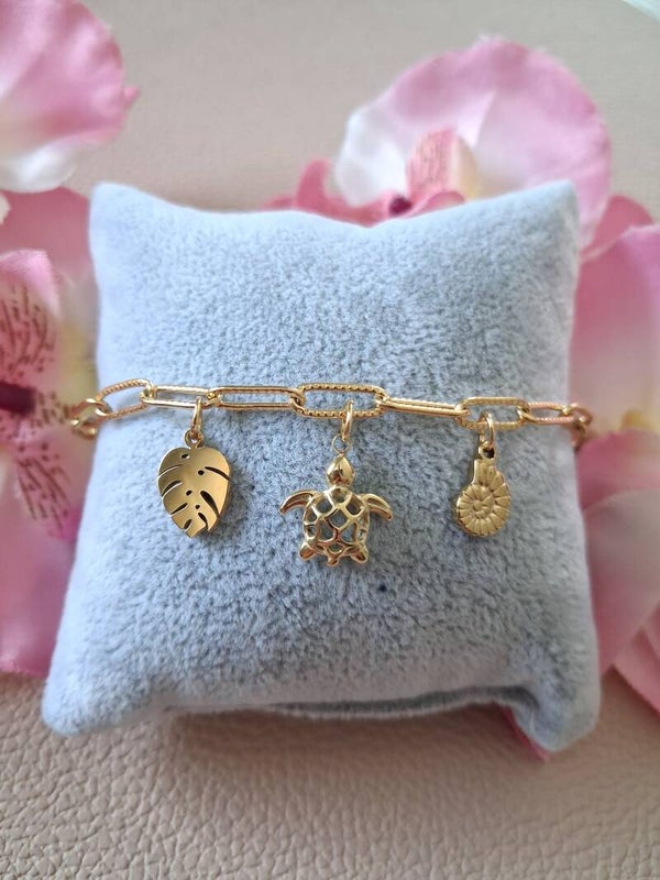 Bracelet Breloques ACIER