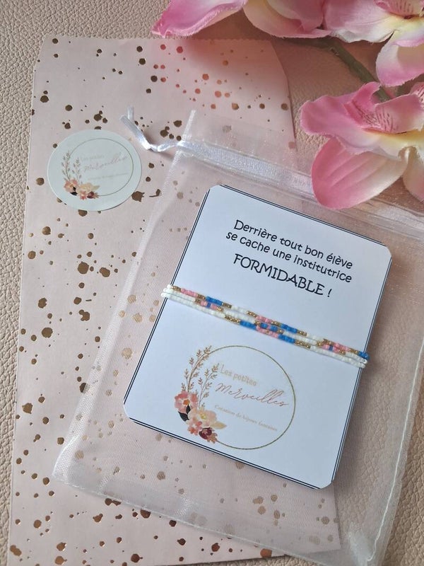 Cadeau de fin d'année - Bracelet triple ajustable