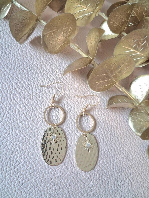 Boucles d’oreilles symétriques