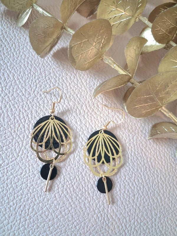 Boucles d’oreilles symétriques