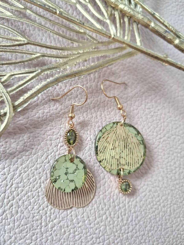 Boucles d’oreilles asymétriques ACIER