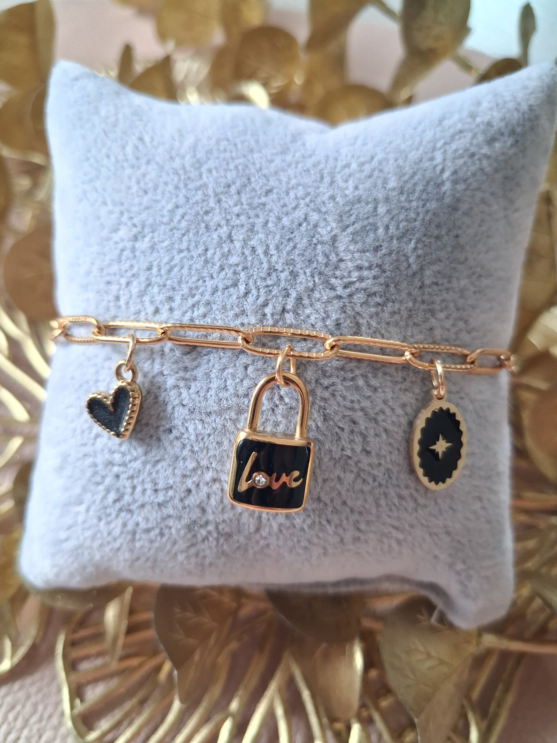 Bracelet Breloques ACIER