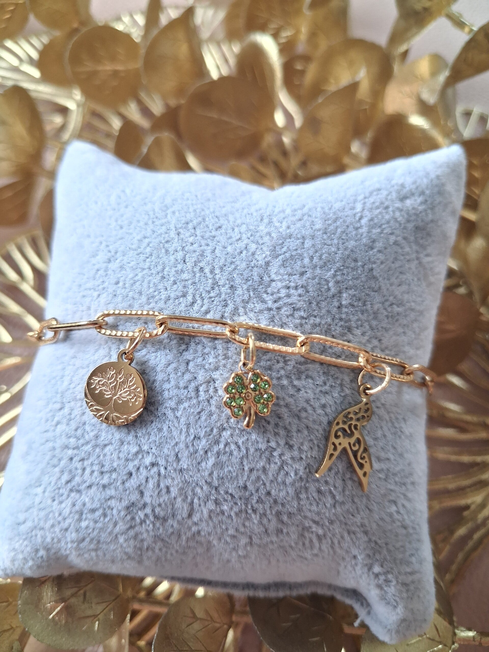 Bracelet Breloques ACIER