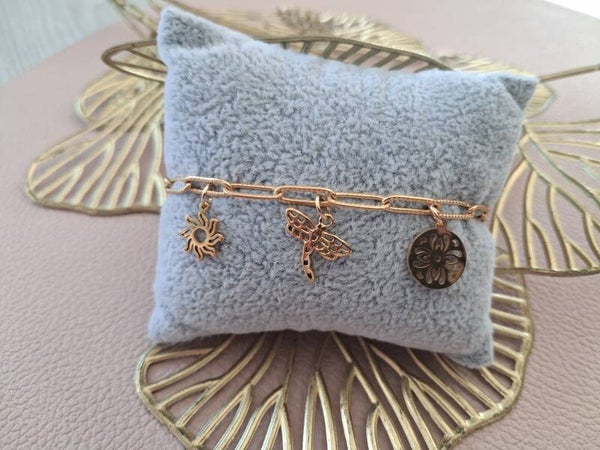 Bracelet Breloques ACIER