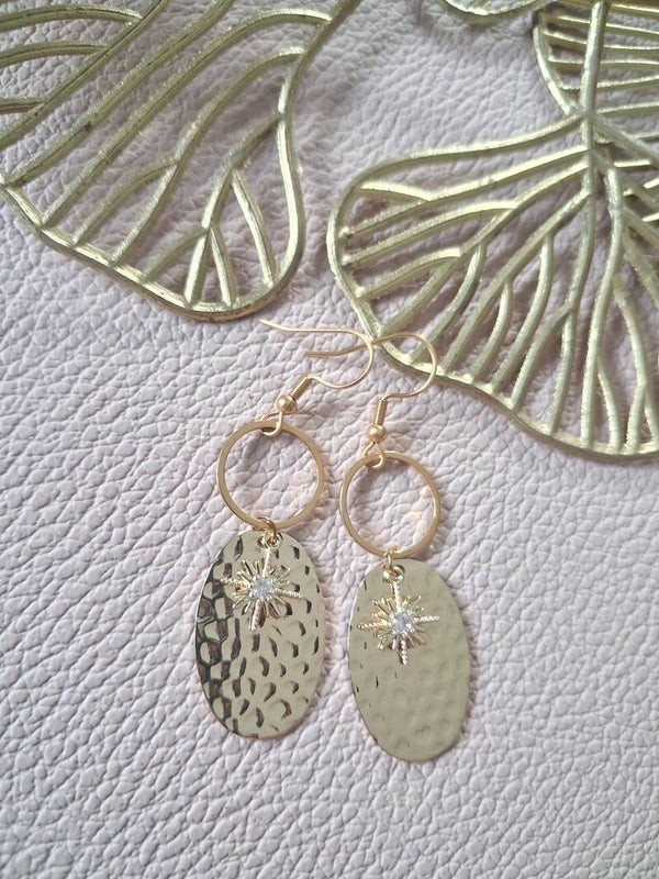 Boucles d’oreilles symétriques