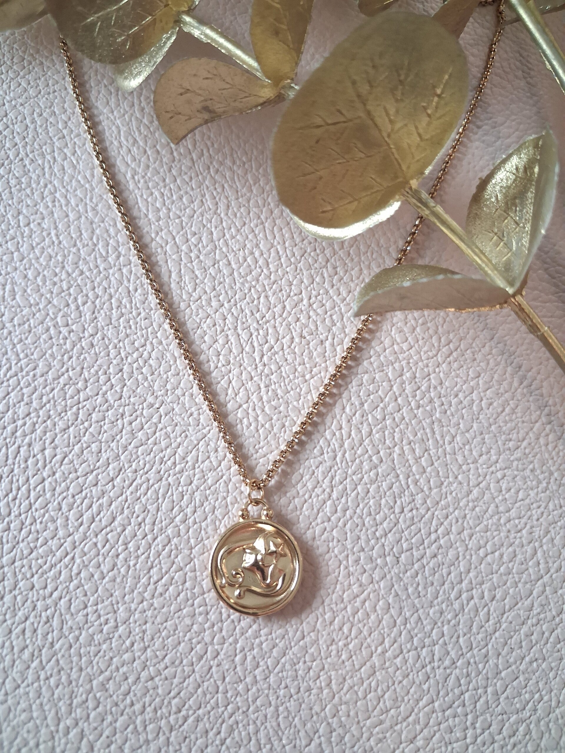 Collier Vierge recto-verso ACIER