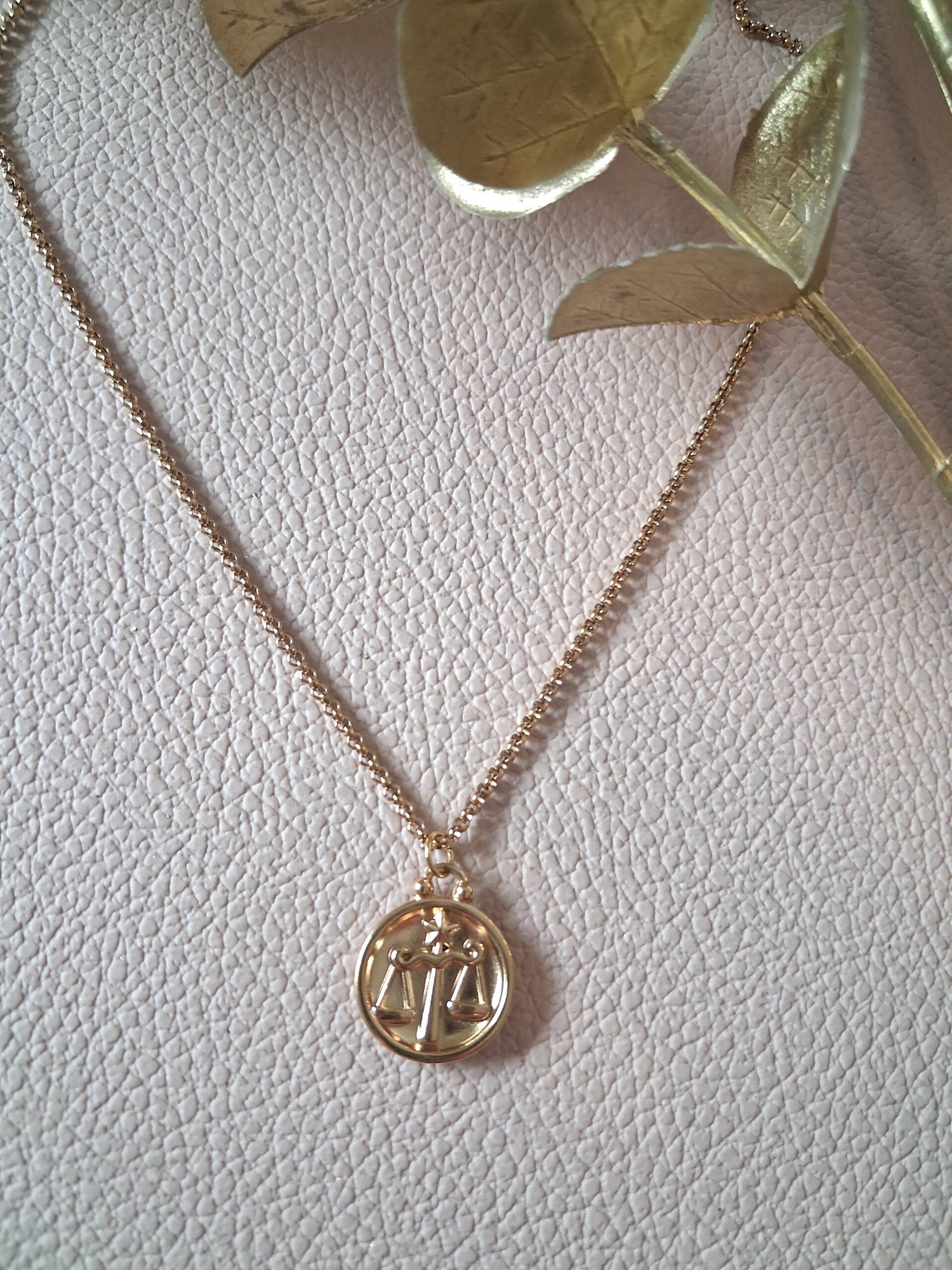 Collier Balance recto-verso ACIER