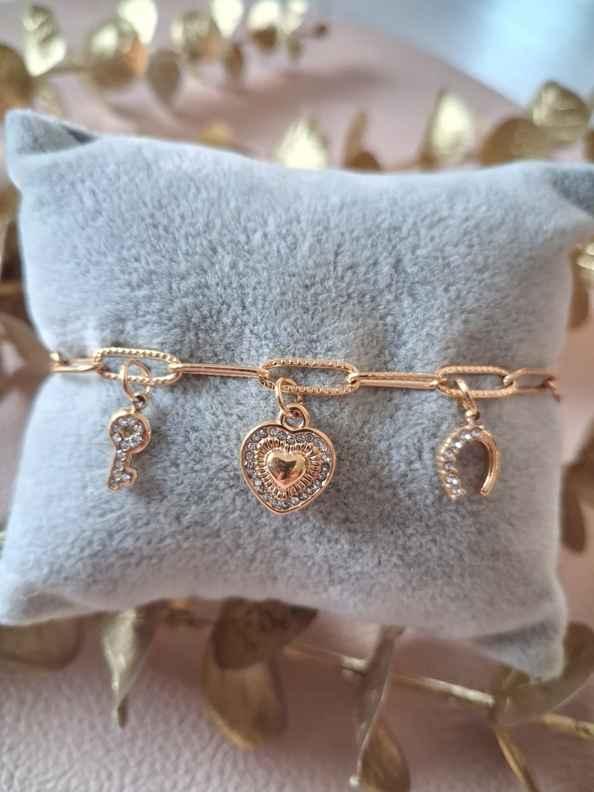 Bracelet Breloques ACIER