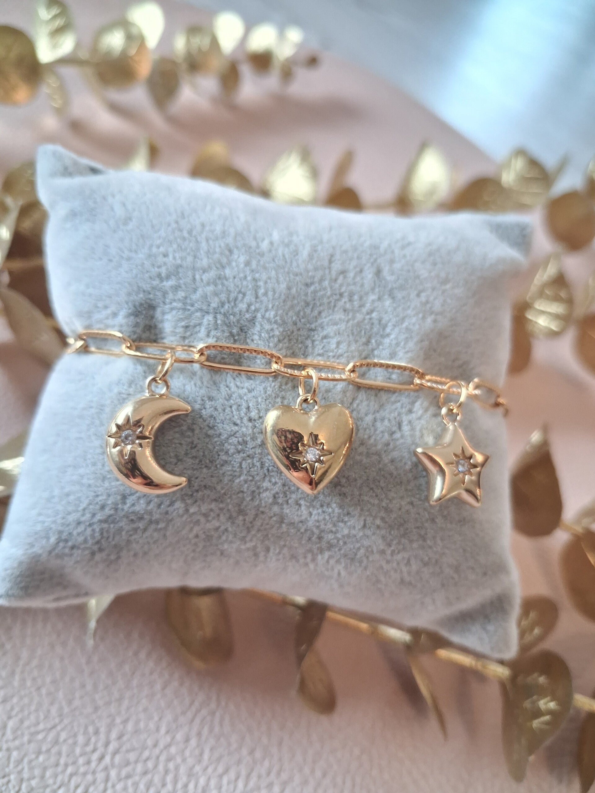 Bracelet Breloques ACIER
