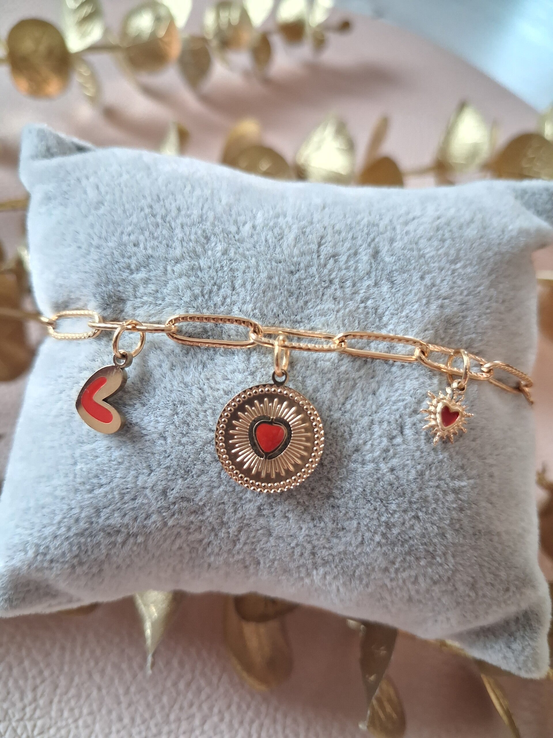 Bracelet Breloques ACIER