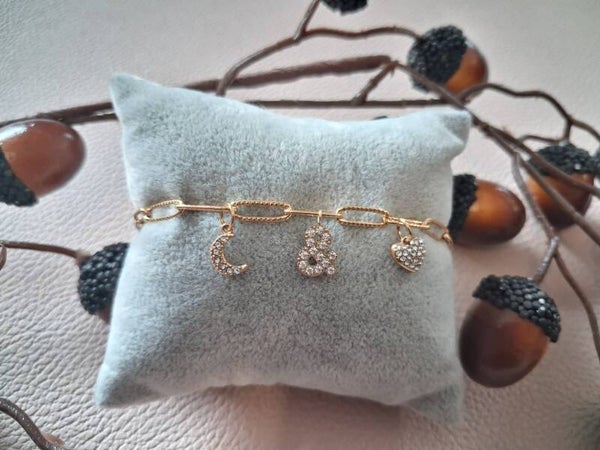 Bracelet Breloques ACIER