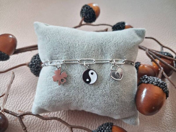 Bracelet Breloques ACIER
