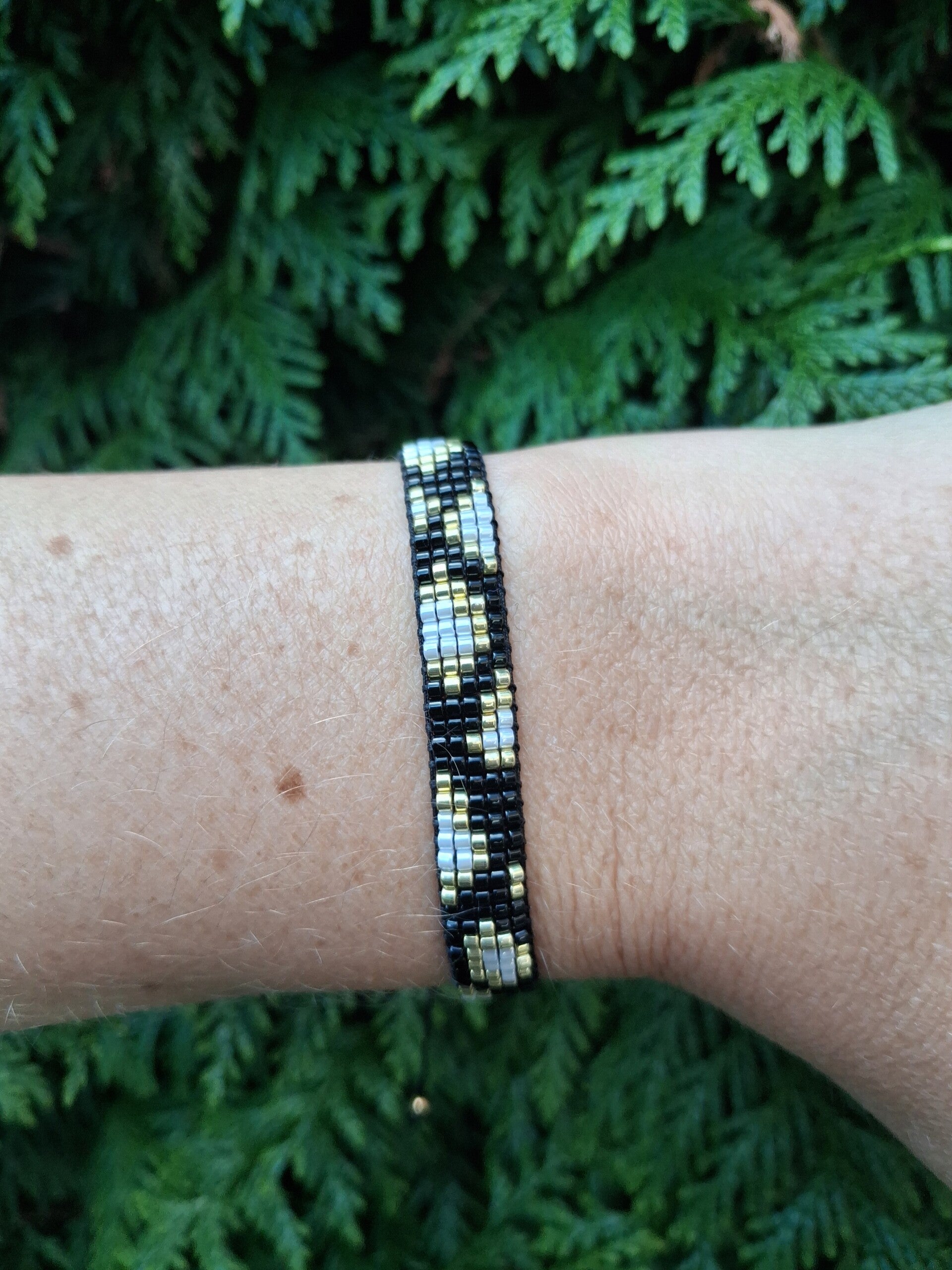 Bracelet tissé 5 rangs