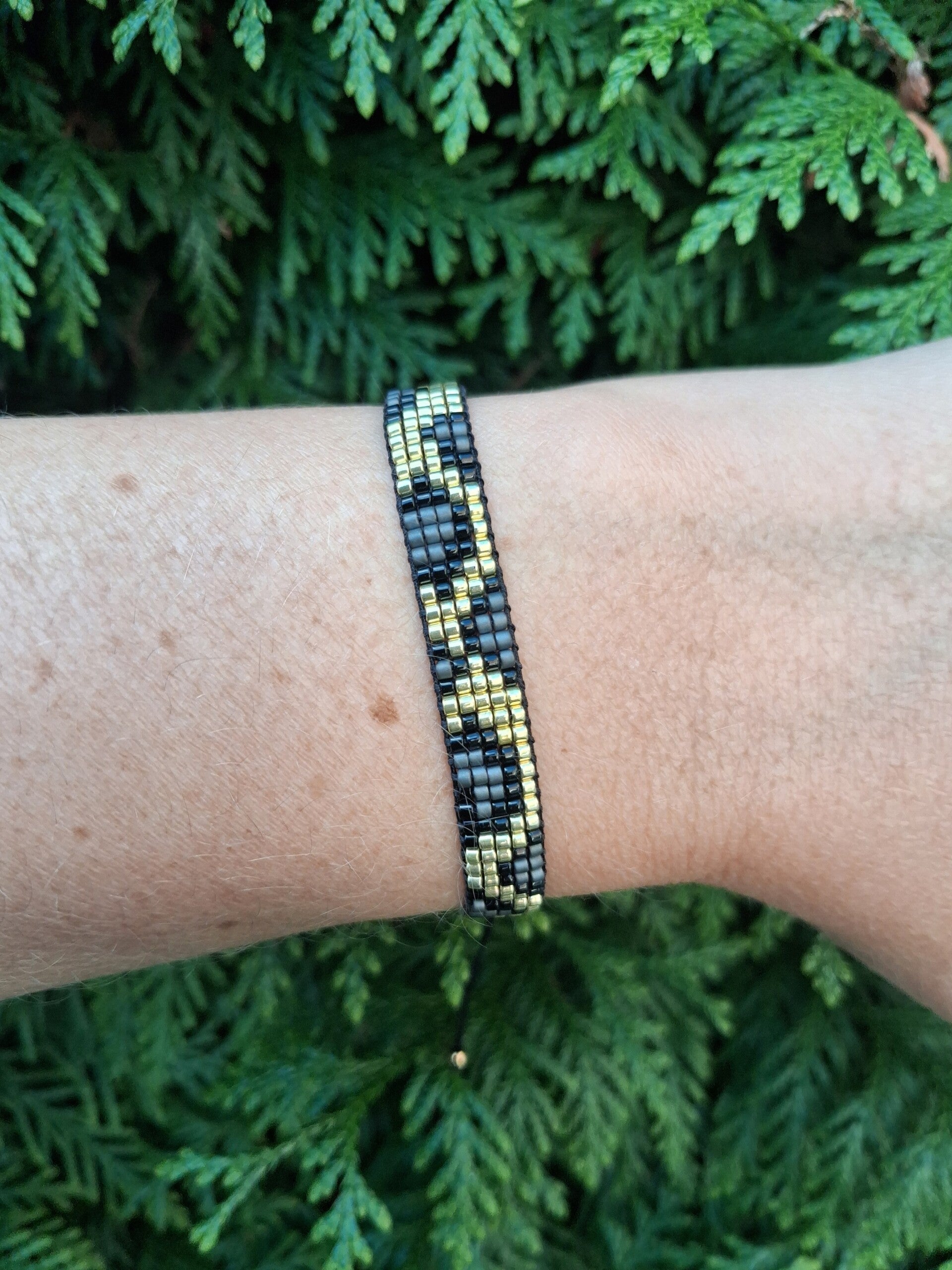 Bracelet tissé 5 rangs