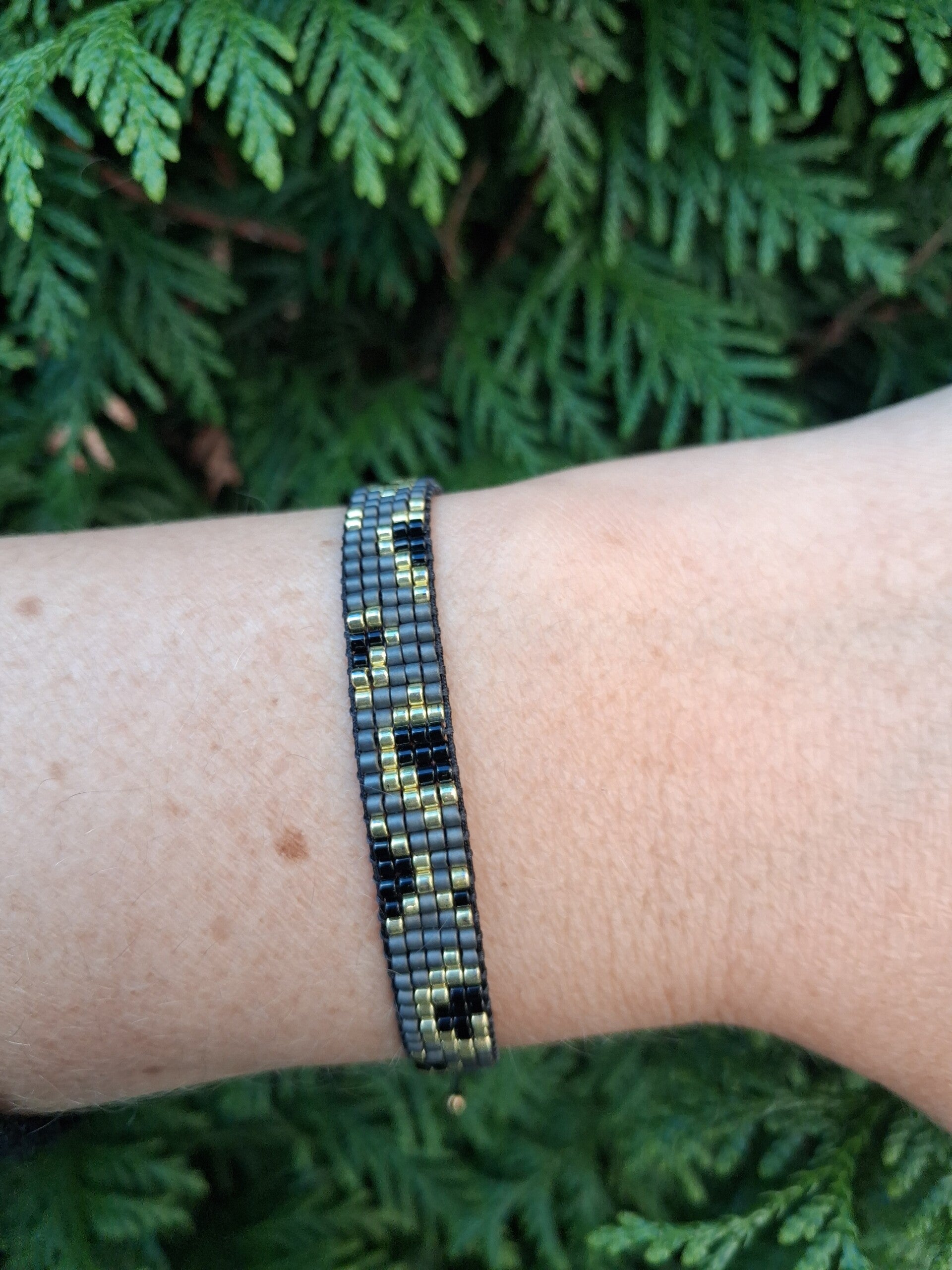 Bracelet tissé 5 rangs