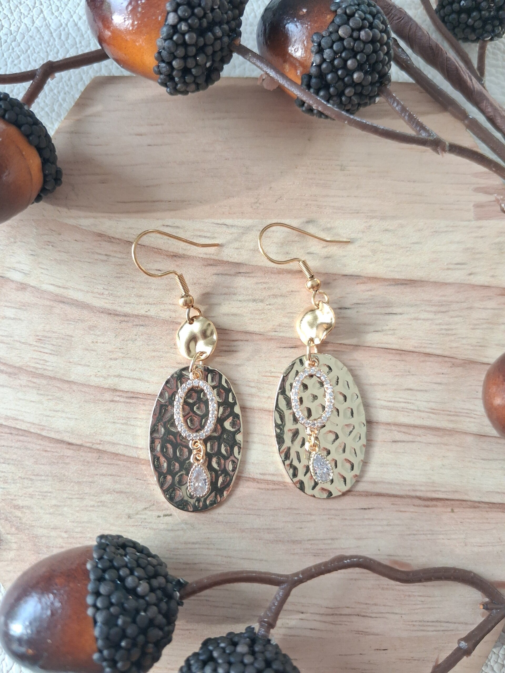 Boucles d’oreilles symétriques