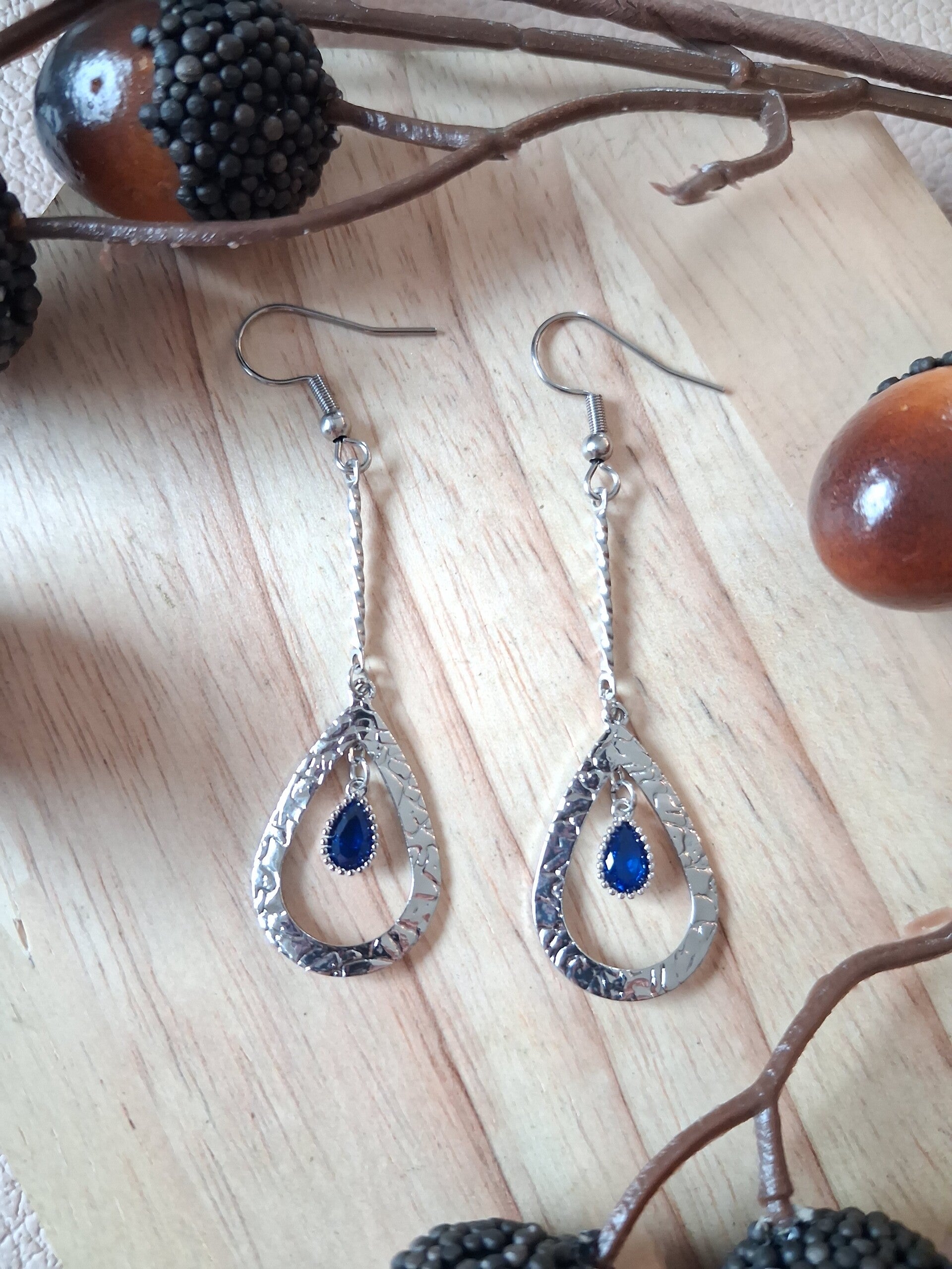 Boucles d’oreilles symétriques