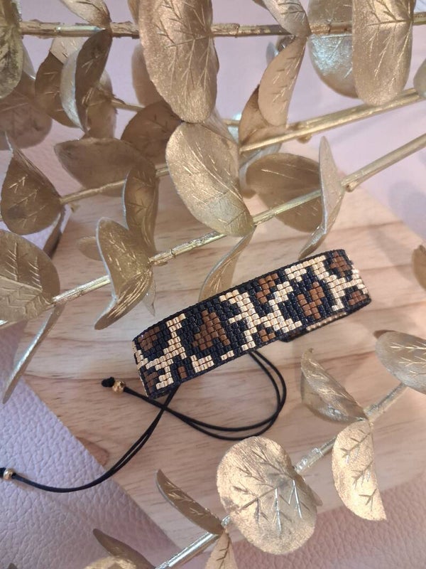 Bracelet tissé 10 rangs