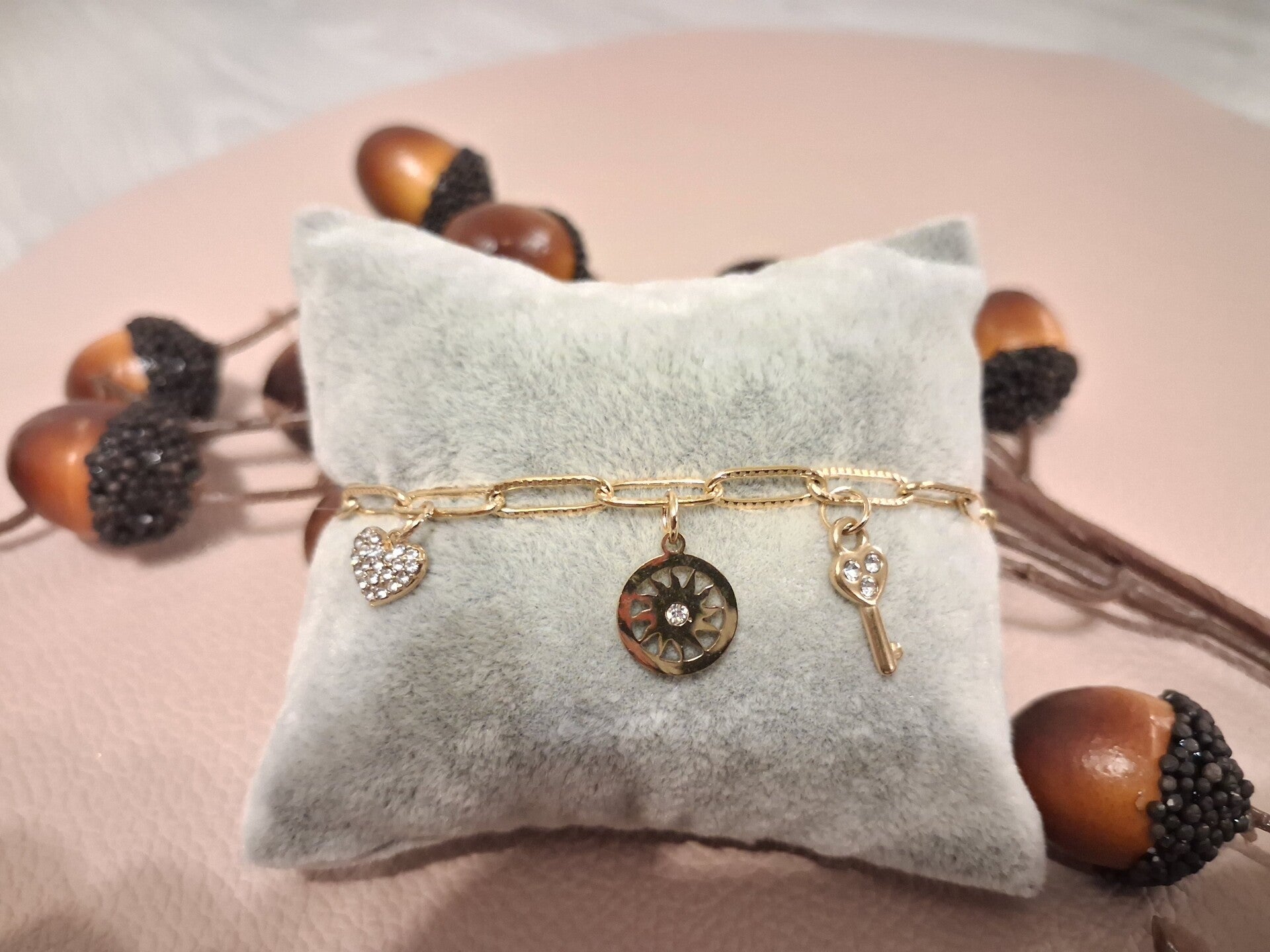 Bracelet Breloques ACIER