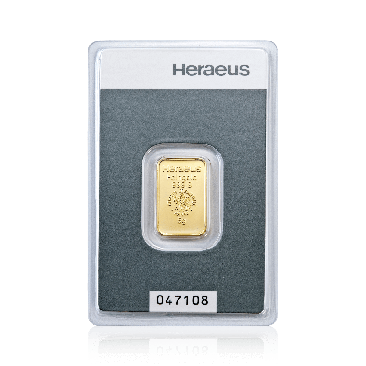 5 g Goldbarren (geprägt)