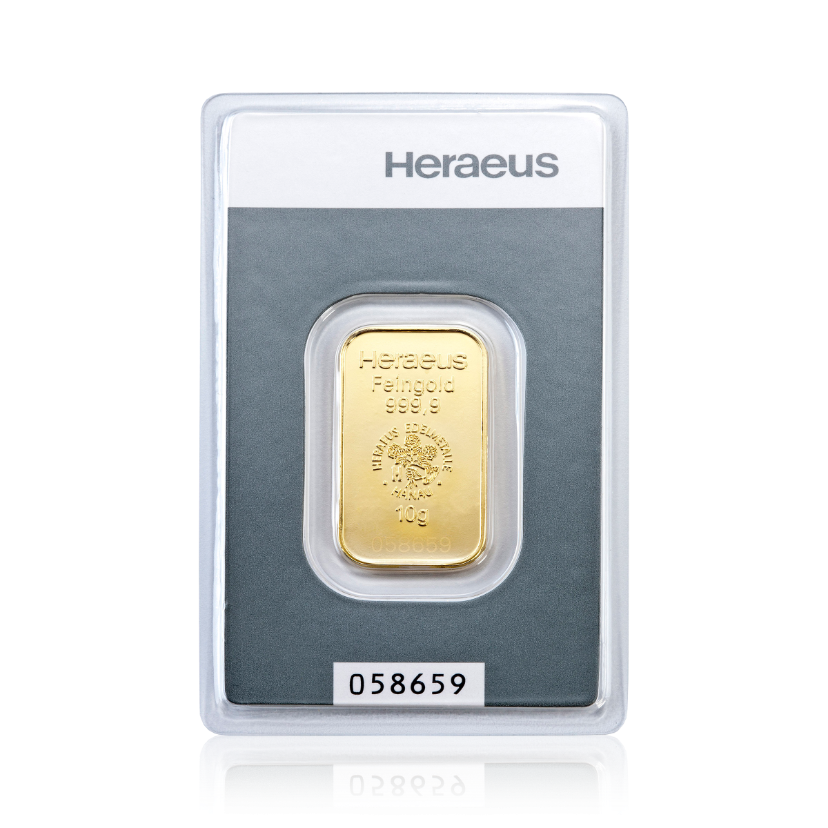 10 g Goldbarren (geprägt)