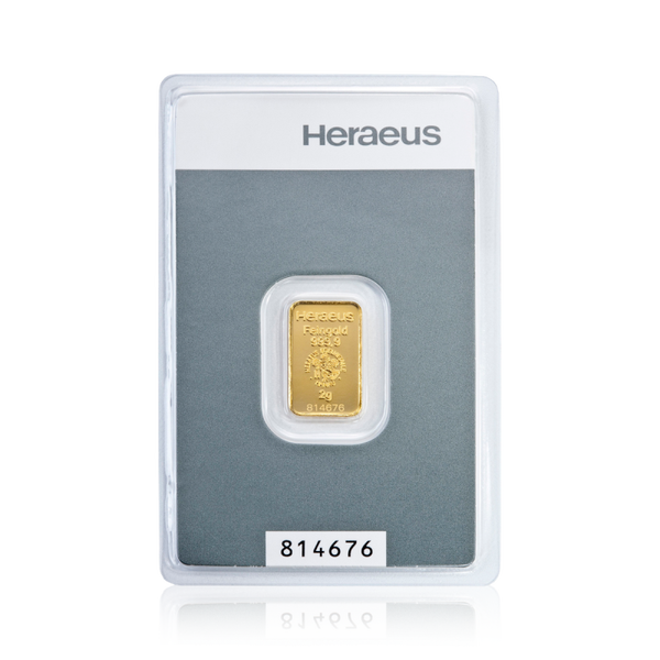 2 g Kinebar® Goldbarren (geprägt)