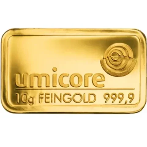 10 g Goldbarren (geprägt)