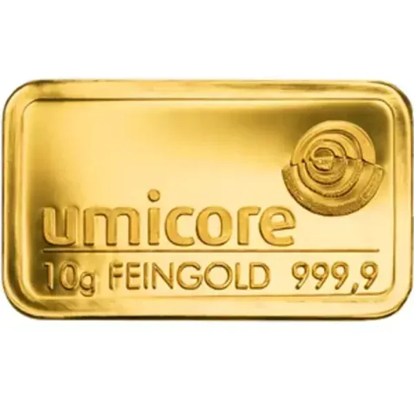 10 g Goldbarren (geprägt)