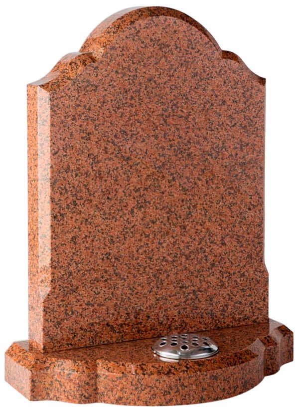Colby shaped cremation headstone