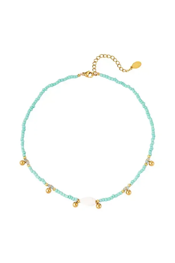 Ketting Fun Fair Blauw Koper