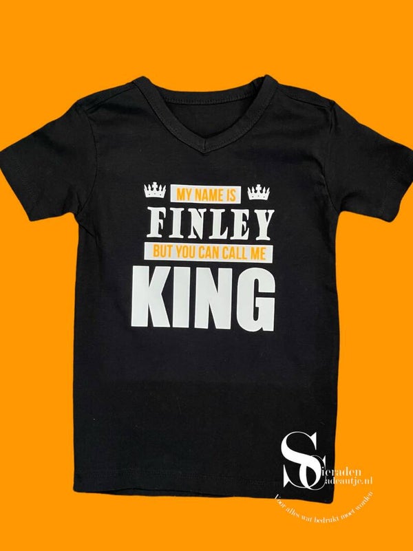 t shirt met naam of leuke tekst