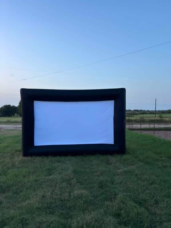 16 ft inflatable Movie night screen rental