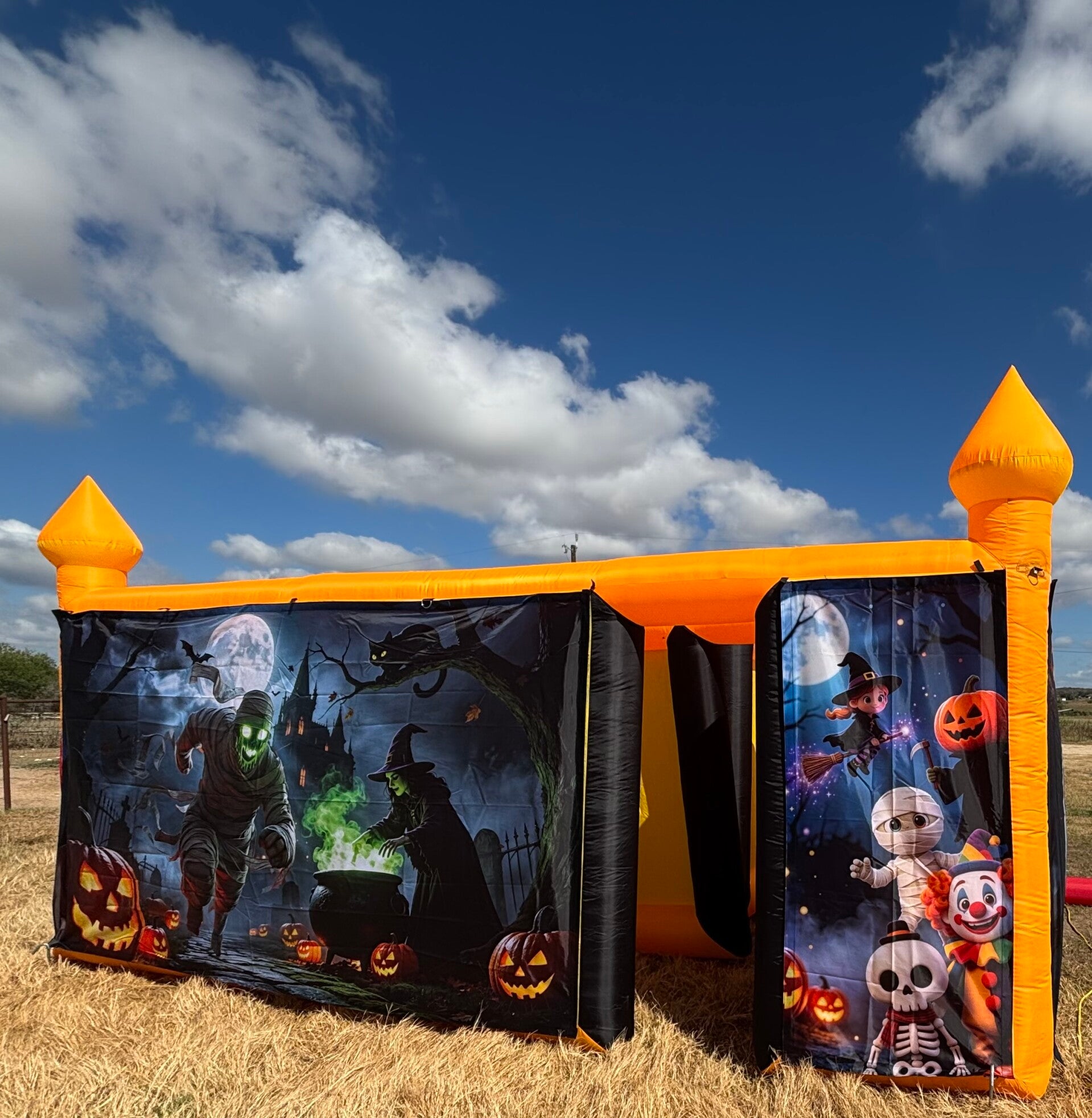 Halloween / basic maze or lazer tag obstacle
