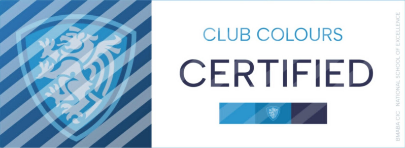 BMABA Club Colours Certifed