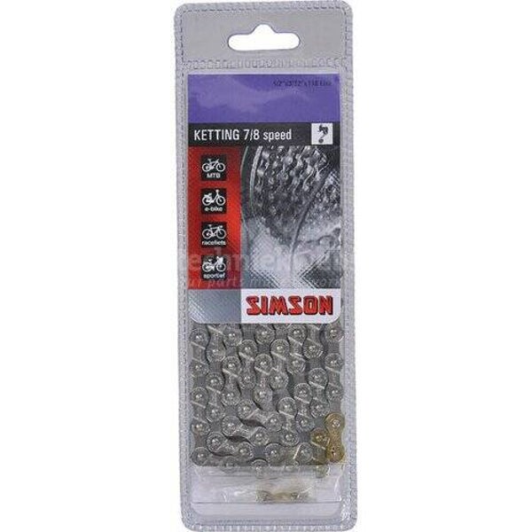 Ketting Simson 7v/8v 1/2x3/32 116s