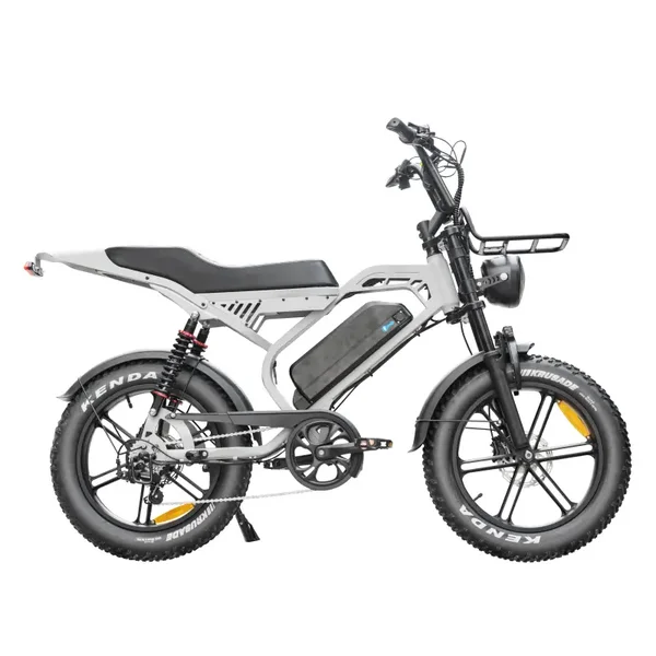 QmWheel S20 Pro Fatbike – Nardo Grey – Inclusief Accessoires