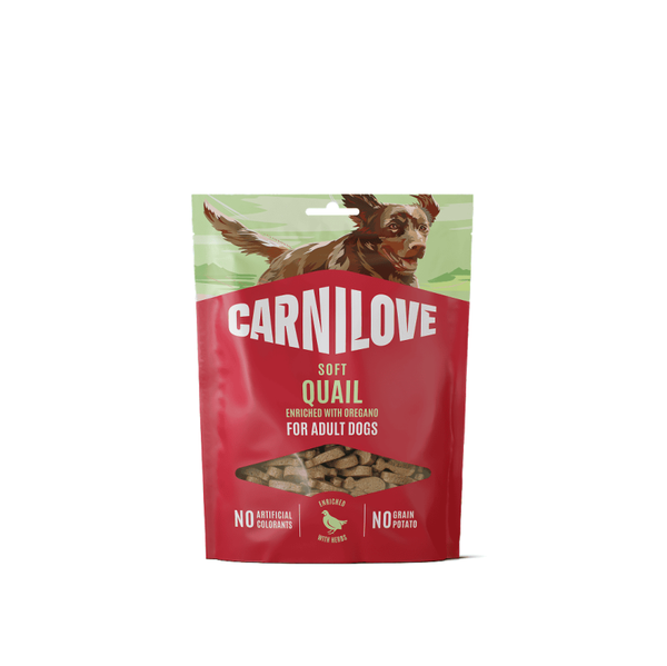 Soft Snack – Quail enriched with Oregano 200 g