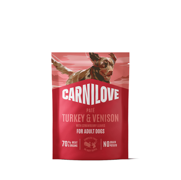 Carnilove NEW ERA Pouch Turkey & Venison with Strawberry Leaves