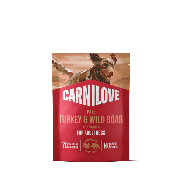 Carnilove NEW ERA pouch Turkey & Wildboar with Rosehips