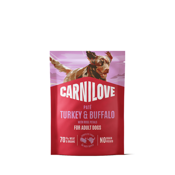 Carnilove NEW ERA Pouch Turkey & Buffalo with Rose Petals
