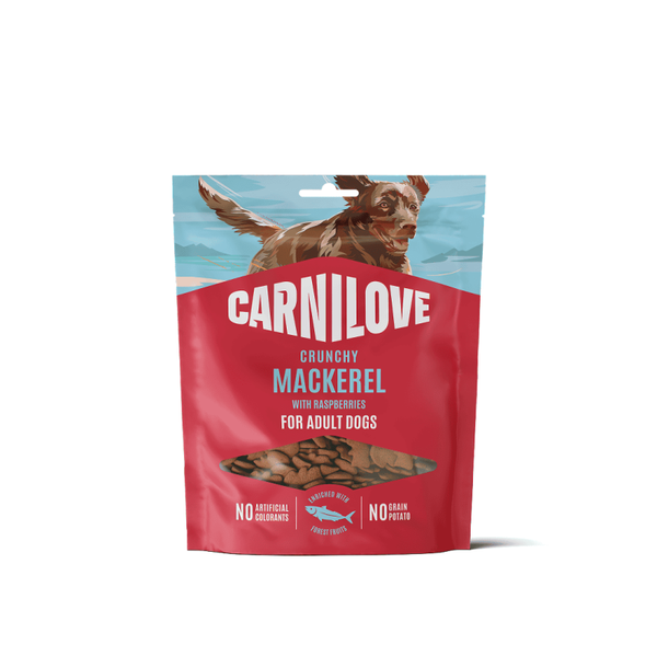 Crunchy Snack – Mackerel with Raspberries 200 g