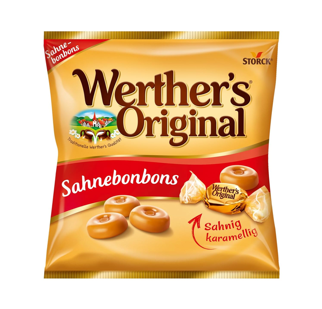 Werther original bonbon caramel 3 paquets disponibles
