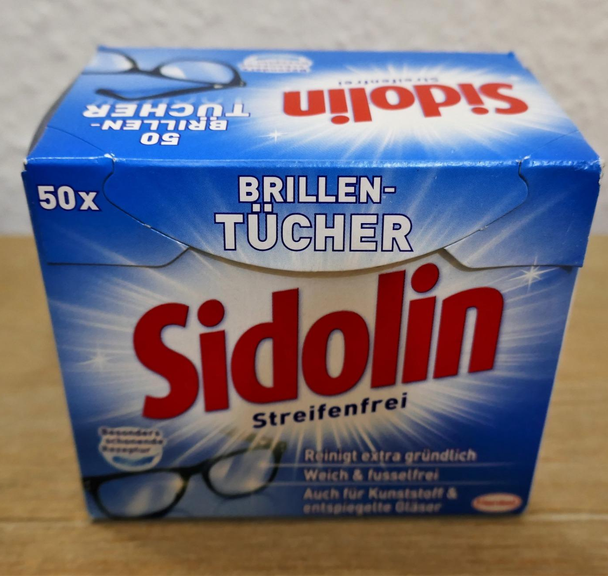 Instanet = Sidolin lingettes humidifiées pour nettoyage boite 50 pièces
